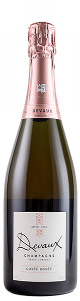 Шампанское Devaux Cuvee Rose Brut Champagne AOC, 0.75 л