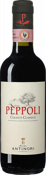 Вино Peppoli Chianti Classico DOCG Antinori, 0.375 л