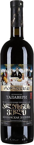 Вино Talaveri Alazanskaya Valley Red Vaziani, 0.75 л в Перми