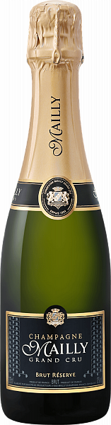Mailly Grand Cru Brut Reserve Champagne AOC, 0.375 л