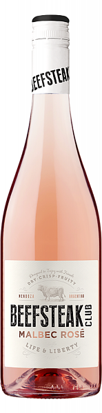 Розовое сухое вино Beefsteak Club Life & Liberty Malbec Rose Mendoza , 0.75 л
