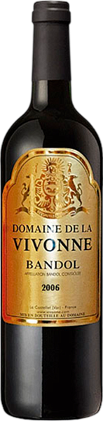 Вино Domaine de La Vivonne Bandol AOC, 0.75 л