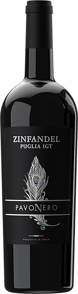 Вино Pavo Nero Zinfandel Puglia IGT Agricoltori del Chianti Geografico, 0.75 л