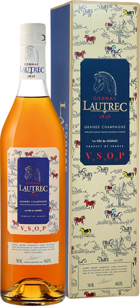 Коньяк Lautrec Cognac VSOP Grande Champagne Premier Cru (gift box), 0.7 л в Рязани
