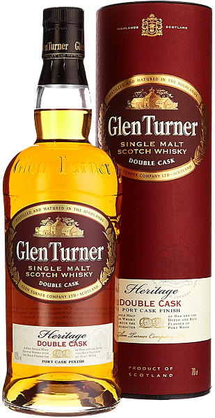 Виски Glen Turner Heritage Double Cask Single Malt Scotch Whisky (gift box), 0.7 л