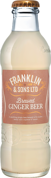Тоник Franklin & Sons Brewed Ginger Beer, 0.2 л