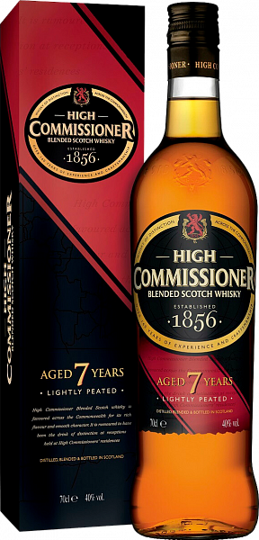 High Commissioner Blended Scotch Whisky 7 y.o. (gift box), 0.7 л