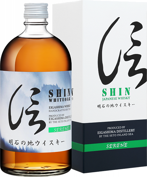 Shin Serene Blended Japanese Whisky (gift box), 0.7 л