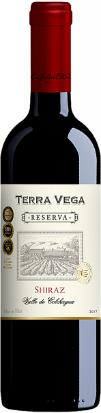Вино Terra Vega Reserva Shiraz Colchagua Valley DO Luis Felipe Edwards, 0.75 л