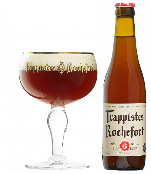 Trappistes Rochefort 6 set of 6 bottles, 0.33 л