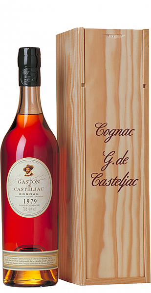 Коньяк Gaston de Casteljac 1979 Grande Champagne (in wooden box), 0.7 л