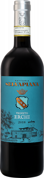 Вино Vigneto Erchi Chianti DOCG Rufina Riserva Fattoria Selvapiana
, 0.75 л