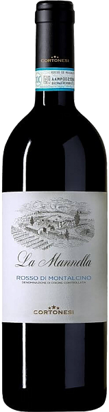 Вино La Mannella Rosso di Montalcino DOC Cortonesi, 0.75 л