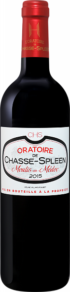 Вино L‘Oratoire Moulis-en-Medoc AOC Chateau Chasse-Spleen, 0.75 л