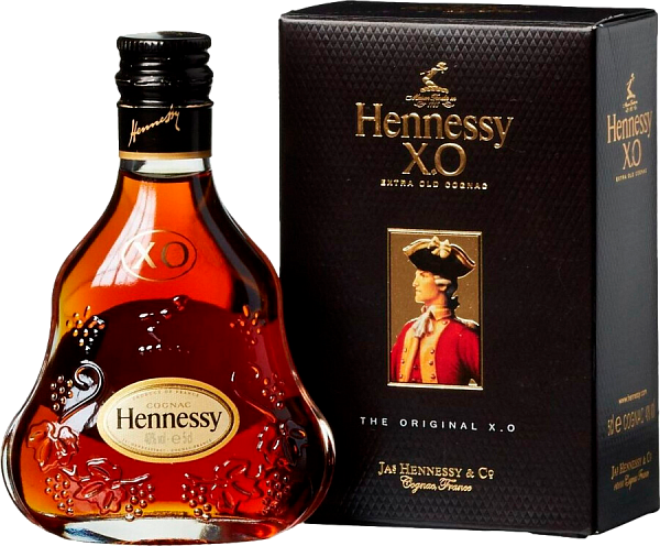 Hennessy Cognac XO (gift box), 0.05 л