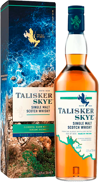 Виски Talisker Skye Isle of Skye Single Malt Scotch Whisky (gift box), 0.7 л