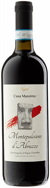 Вино Casa Massimo Montepulciano d'Abruzzo DOC , 0.75 л