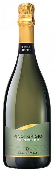 Игристое вино Colle Bacco Pinot Grigio Brut, 0.75 л