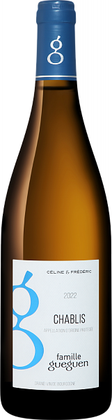Вино Chablis AOC Celine & Frederic Gueguen, 0.75 л