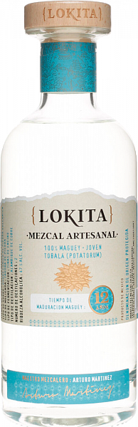 Lokita Mezcal Tobala 12 Anos, 0.7 л