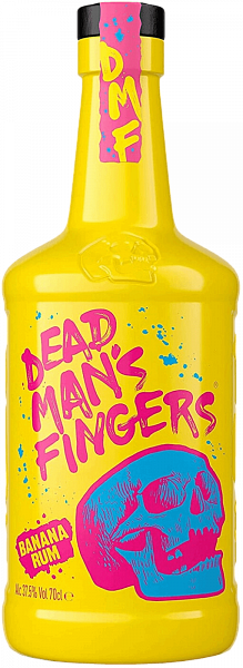 Dead Man's Fingers Banana Rum Spirit Drink, 0.7 л