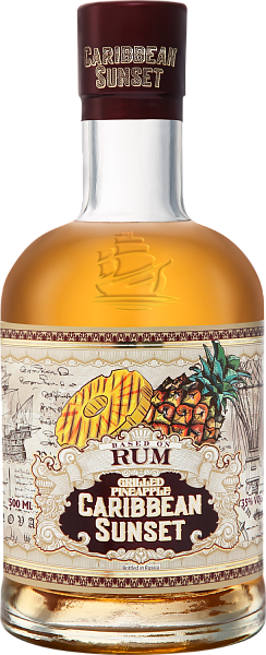 Ром Caribbean Sunset Grilled Pineapple, 0.5 л в Саратове