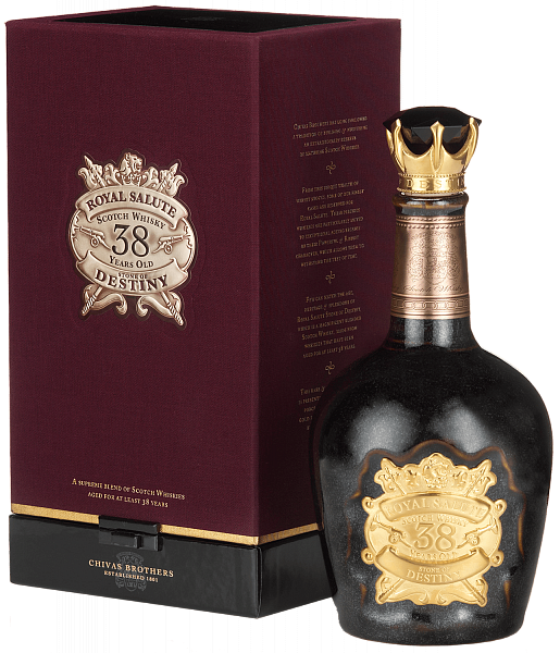 Виски Chivas Regal Royal Salute Stone of Destiny 38 y.o. blended scotch whisky (gift box), 0.7 л