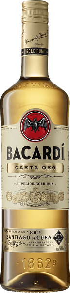 Ром Bacardi Carta Oro, 0.5 л