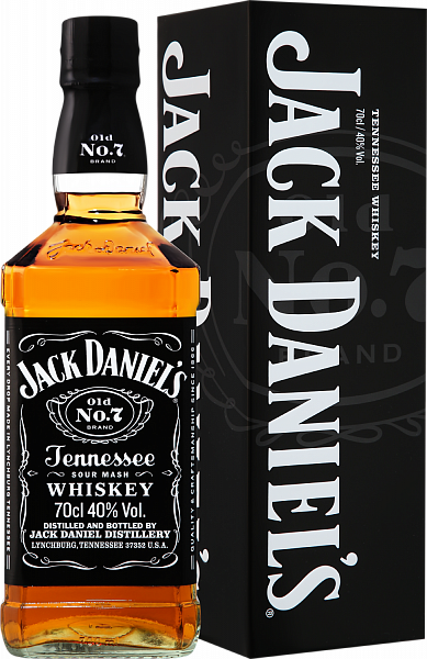 Виски Jack Daniel's Tennessee Whiskey (gift box), 0.7 л