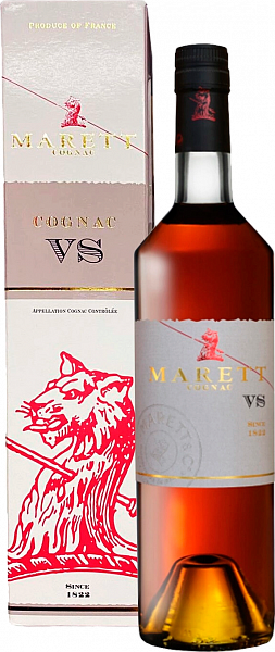 Коньяк Marett Cognac VS (gift box), 0.7 л