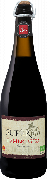 Игристое вино Superbio Lambrusco Grasparossa di Castelvetro DOC Vinicola Decordi, 0.75 л