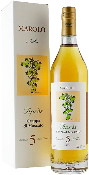 Marolo Grappa di Moscato (gift box), 0.7 л