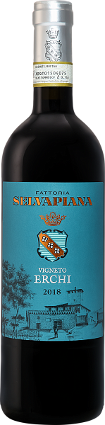 Вино Vigneto Erchi Chianti DOCG Rufina Riserva Fattoria Selvapiana, 0.75 л