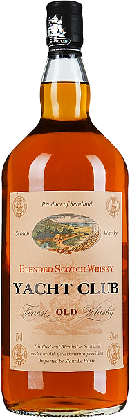Виски Yacht Club Blended Scotch Whisky, 1.5 л