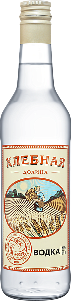 Водка Hlebnaya Dolina, 0.5 л