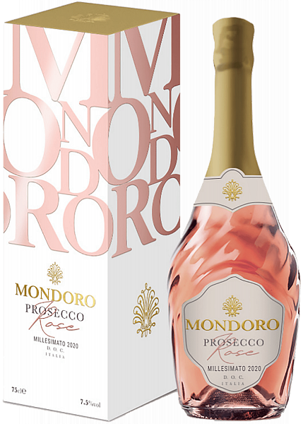 Mondoro Prosecco DOC Rose Campari (gift box), 0.75 л
