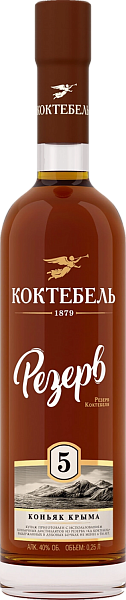 Коньяк Koktebel Reserve 5 y.o., 0.25 л в Курске