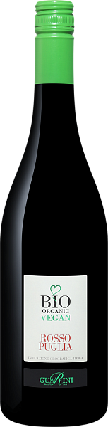 Вино Bio Organic Vegan Rosso Puglia IGT Losito e Guarini, 0.75 л