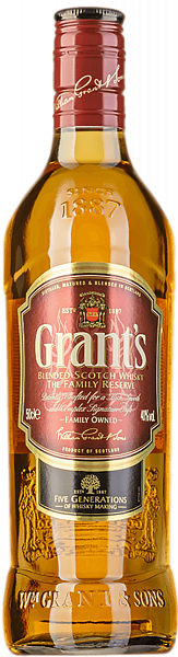 Виски Grant's Family Reserve Blended Scotch Whisky, 0.5 л