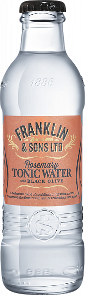 Franklin & Sons Rosemary with Black Olive Tonic Water, 0.2 л
