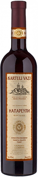 Грузинское вино Kartuli Vazi Napareuli, 0.75 л