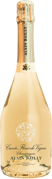 Шампанское Alain Bailly Cuvee Fleur de Vigne Brut Champagne AOC, 0.75 л в Тюмени