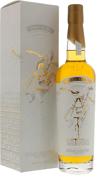 Compass Box Stranger & Stranger Scotch Malt Whisky Blended with Wheat and Barley Spirit Spirit Drink (gift box), 0.7 л
