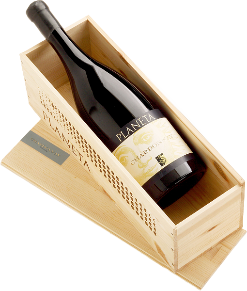Вино Chardonnay Menfi DOC Planeta (wooden box), 3 л в Воронеже