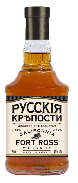Виски Russian Fortresses Fort Ross, 0.5 л