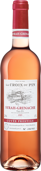 Вино La Croix du Pin Syrah-Grenache Pays d'Oc IGP, 0.75 л в Челябинске