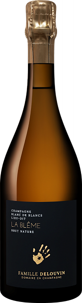 La Bleme Blanc de Blancs Brut Nature Champagne AOC Famille Delouvin, 0.75 л