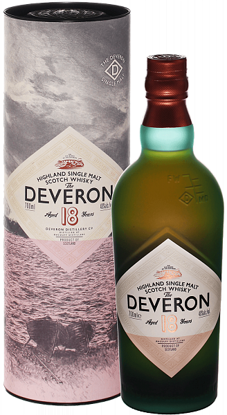 Виски The Deveron 18 y.o. Highland Single Malt Scotch Whisky (gift box), 0.7 л