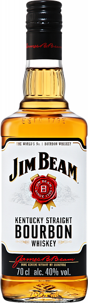 Jim Beam Kentucky Straight Bourbon Whiskey, 0.7 л