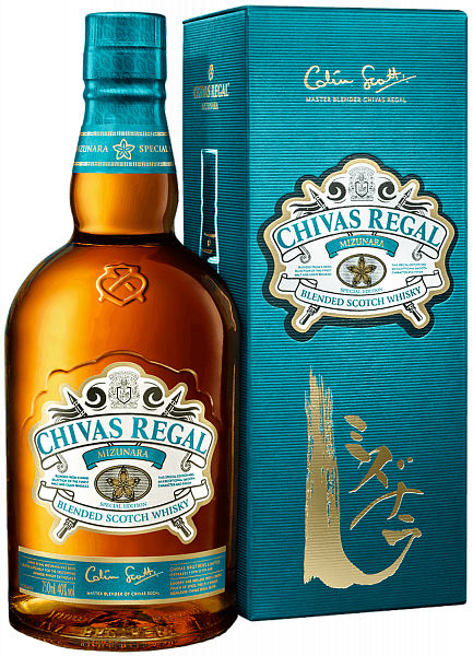 Chivas Regal Mizunara Blended Scotch Whisky (gift box), 0.7л